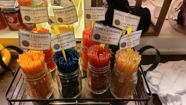 Honey straws