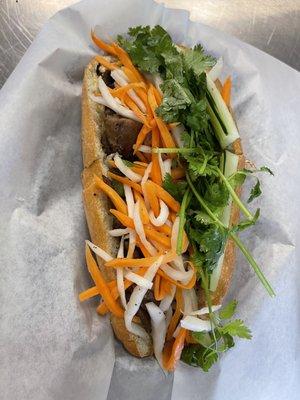 Grilled pork Bahn Mi