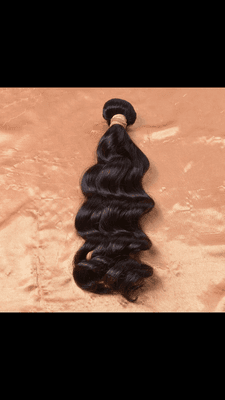 Lose wave) curl human hair extensions