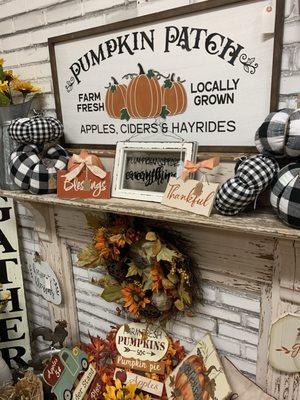 Fall decor