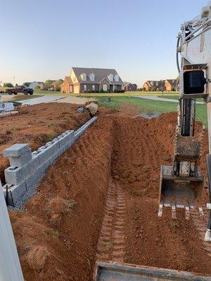 Grading, drainage and erosion control