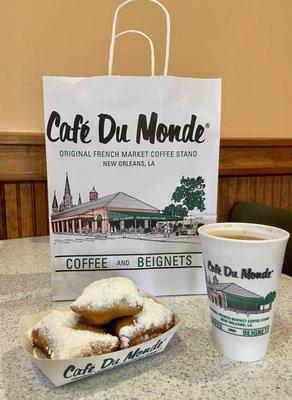 Beignets and Cafe Au Lait