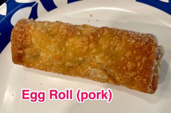 1 Roast Pork Egg Roll 1 Pc