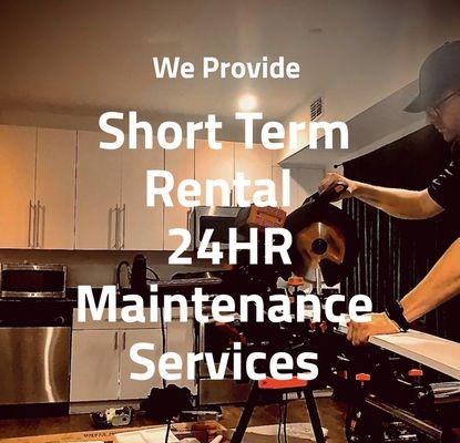 24/7 Home Repair Service servicing Home Owners also catering to AirBnB / VRBO Host! "We take the stress out of hosting"!