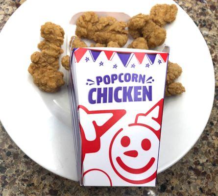 Classic Popcorn Chicken Compliments of My Son.