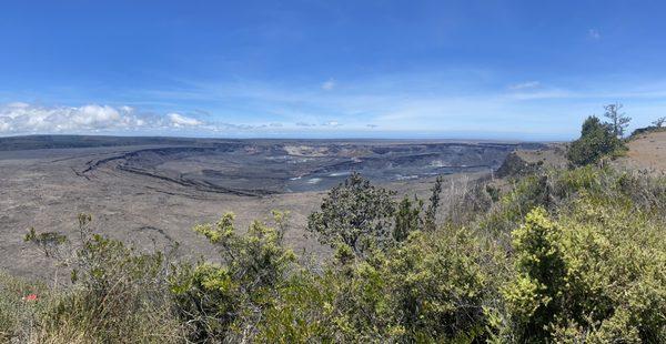 The crater