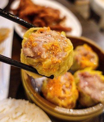 Siu mai- So plump, juicy and good! They do all day dim sum! ~ @seattle.food.diva