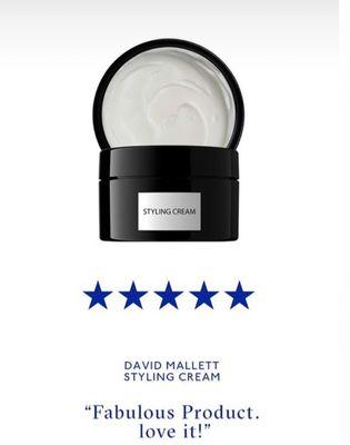 We are carrying David Mallett hair products from Paris!