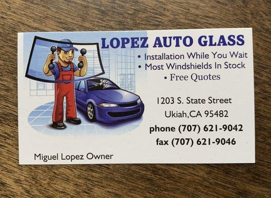 Lopez Auto Glass