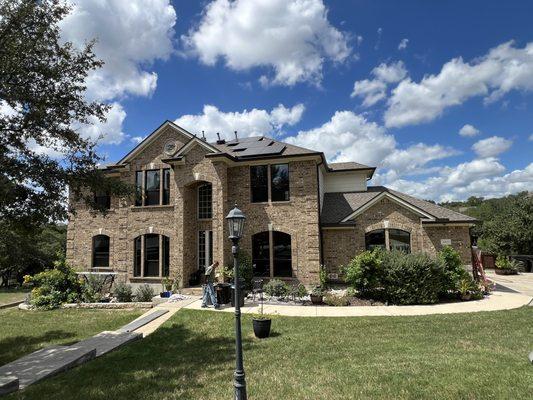 New replacement windows and gutters installed!