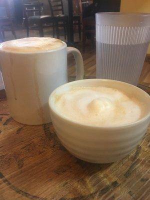 Lovely cappuccino and latte. Even gave my husband a free in for his birthday!