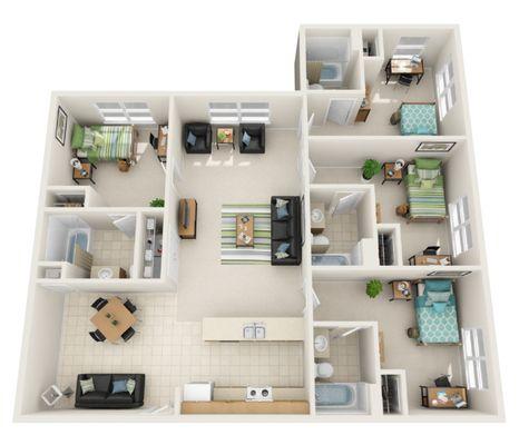 4-Bedroom