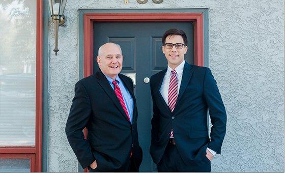 Attorneys Stephen Swift and Matthew Hansen