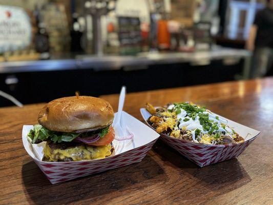 Build your own burger Loaded fries