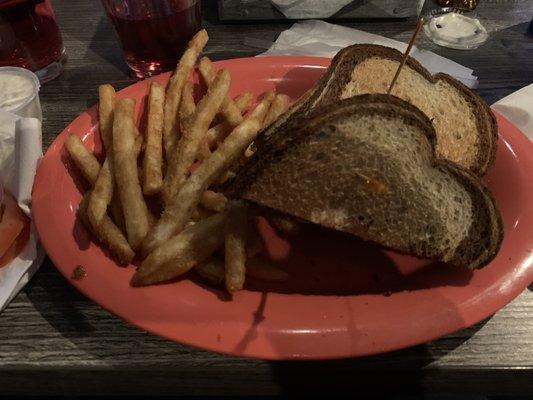 PattyMelt and fries were perfect!