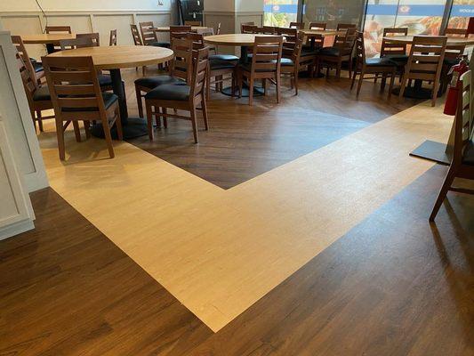 Commercial Vinyl Flooring Installation