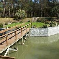 This island has served as the perfect backdrop for many weddings. The 40' bridge makes a beautiful aisle as is or decorated!