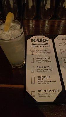 tom collins !