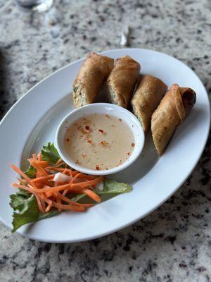 Shrimp and pork egg rolls