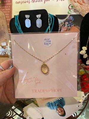 trades of hope necklace