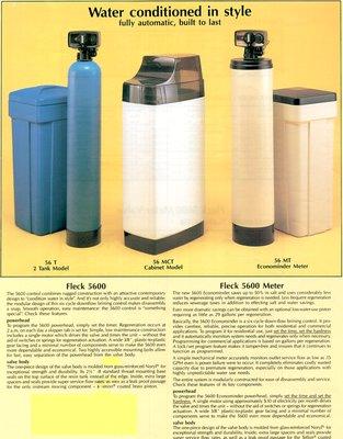 WATER SOFTENERS