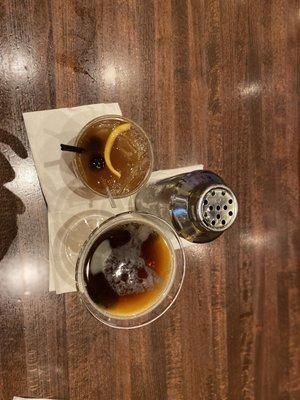 Infused Brandy Old Fashioned & Espresso Martini