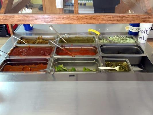 Toppings Bar