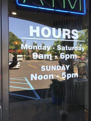 Business hours