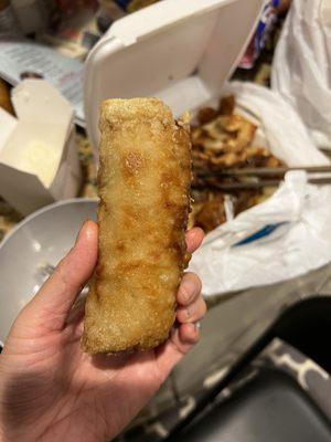 Giant Vietnamese Eggrolls comes with 2!