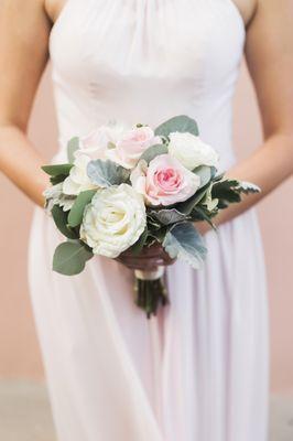 Bridesmaid's bouquet. PC Brooke Images Photography