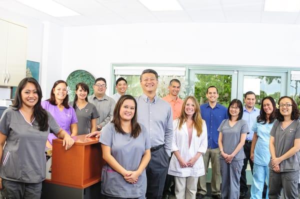 The wonderful & caring staff at Family Hearing Center.