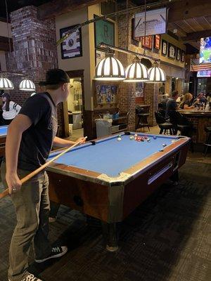 $1 pool games!