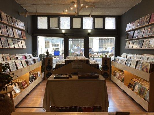 Inside Record Store