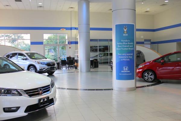 Herb Chambers Honda of Westborough - Showroom