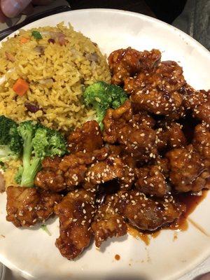 Lunch Special Sesame Chicken