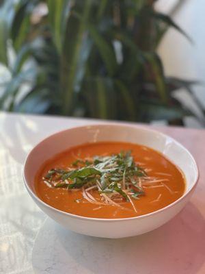 Plant-Based Tomato Bisque