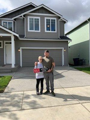 Anthony and Shelby bought a great new construction home in Marysville!