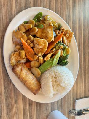 Cashew chicken dish