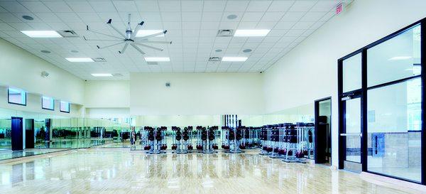 Large Group Exercise Studios