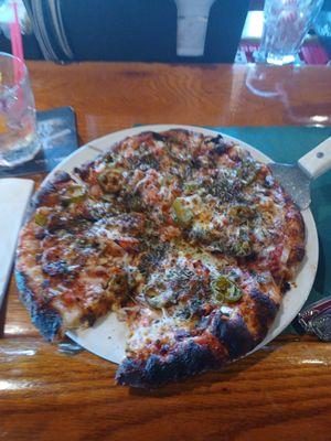 Small 'make your own' pizza - the BEST pizza I've had in  a long time