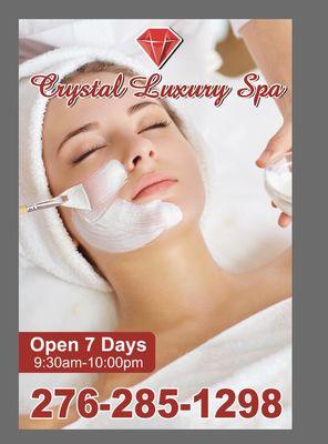 Welcome to Crystal Luxury Spa