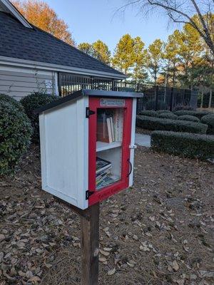 Raeburn Little Free Library, 12049 Parks Farm Ln, Charlotte