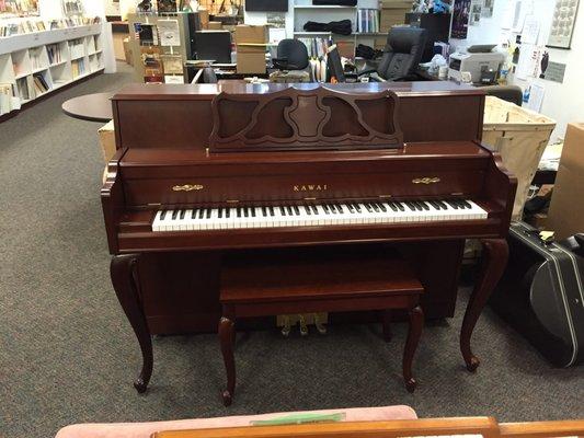 My new (used) Kawai Piano. Beautiful tone, excellent condition, fair price.