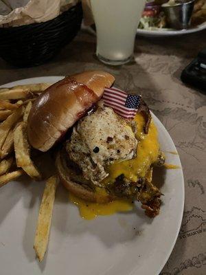 Canyon Creek Bison Burger