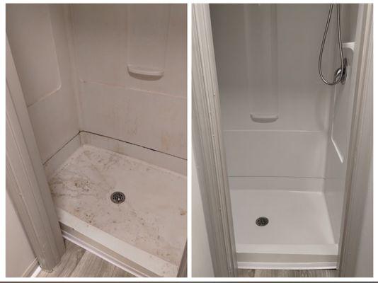 Before and after we do a fantastic job!