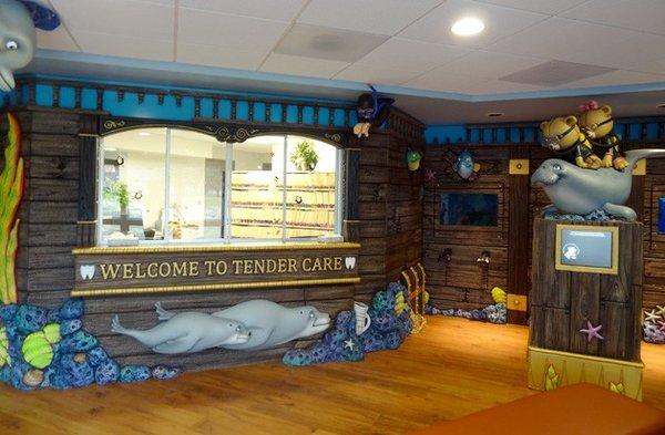 Tender Care Pediatric Dentistry Interior