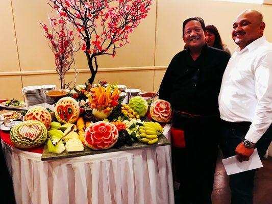 Wedding Fruit Carving