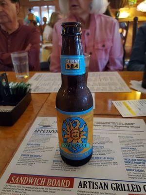 Bells Oberon beer.