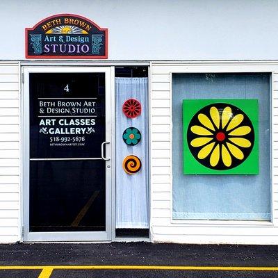 Beth Brown Art & Design Studio in Delmar, NY.