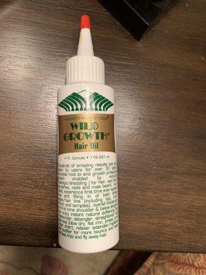 Wild Growth hair growth oil - $7.99